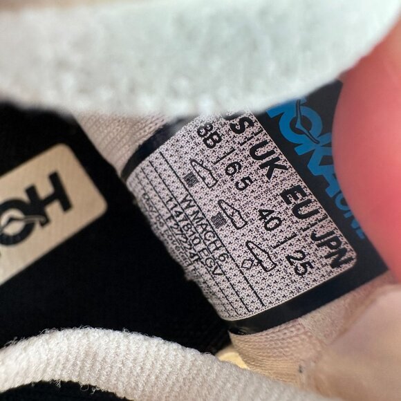 Hoka One One Mach 6 Women Size 8B 1147810-EGV Eggnog Vanilla Running Shoes - Picture 10 of 11